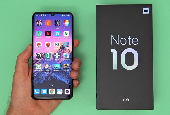 gia thay man hinh xiaomi mi note 10 lite